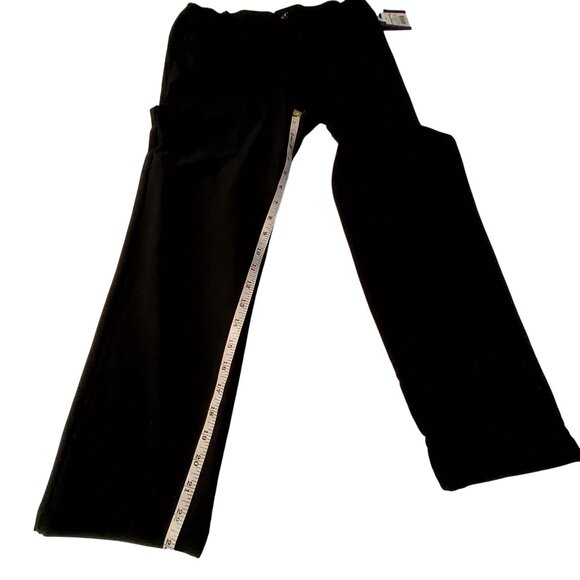Art Class Black Nylon/Spandex Pants Size 10 With Elastic Waist & Pockets - Picture 5 of 11